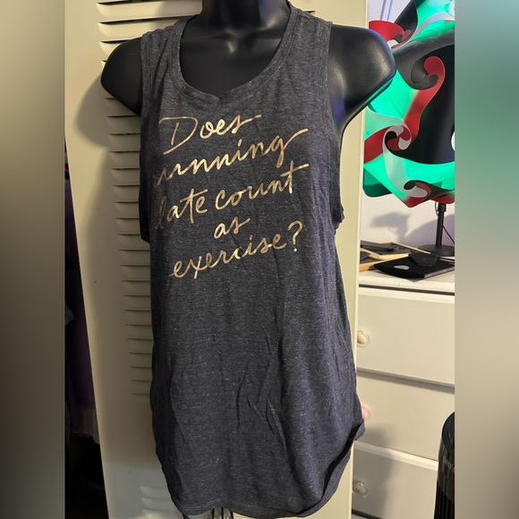 Gray Old Navy Active Tank Top Size medium - Picture 1 of 3